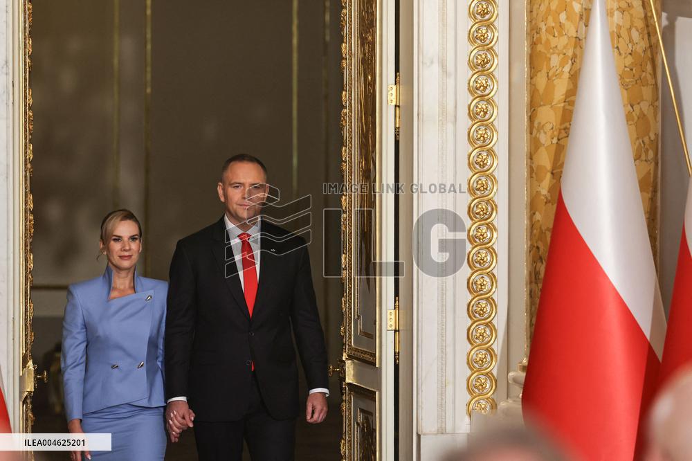 Ceremony of Swearing-In of Polish President Karol Nawrocki - Warsaw