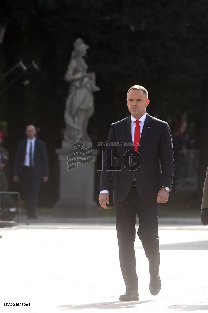 Ceremony of Swearing-In of Polish President Karol Nawrocki - Warsaw