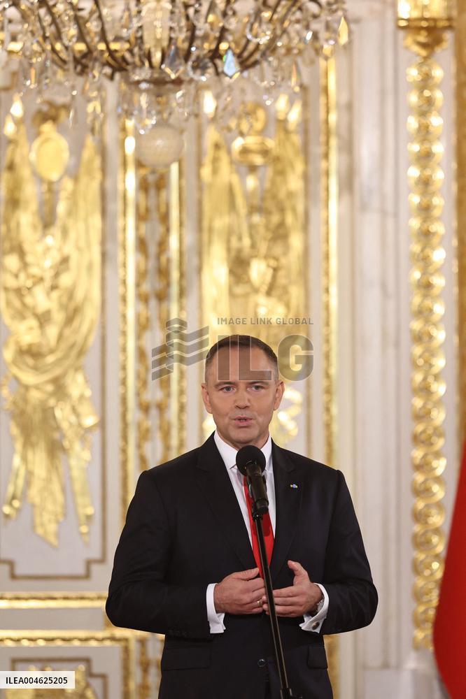 Ceremony of Swearing-In of Polish President Karol Nawrocki - Warsaw