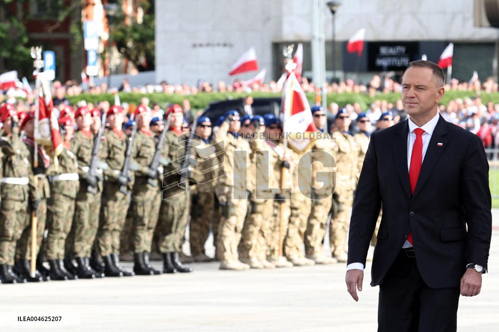 Ceremony of Swearing-In of Polish President Karol Nawrocki - Warsaw
