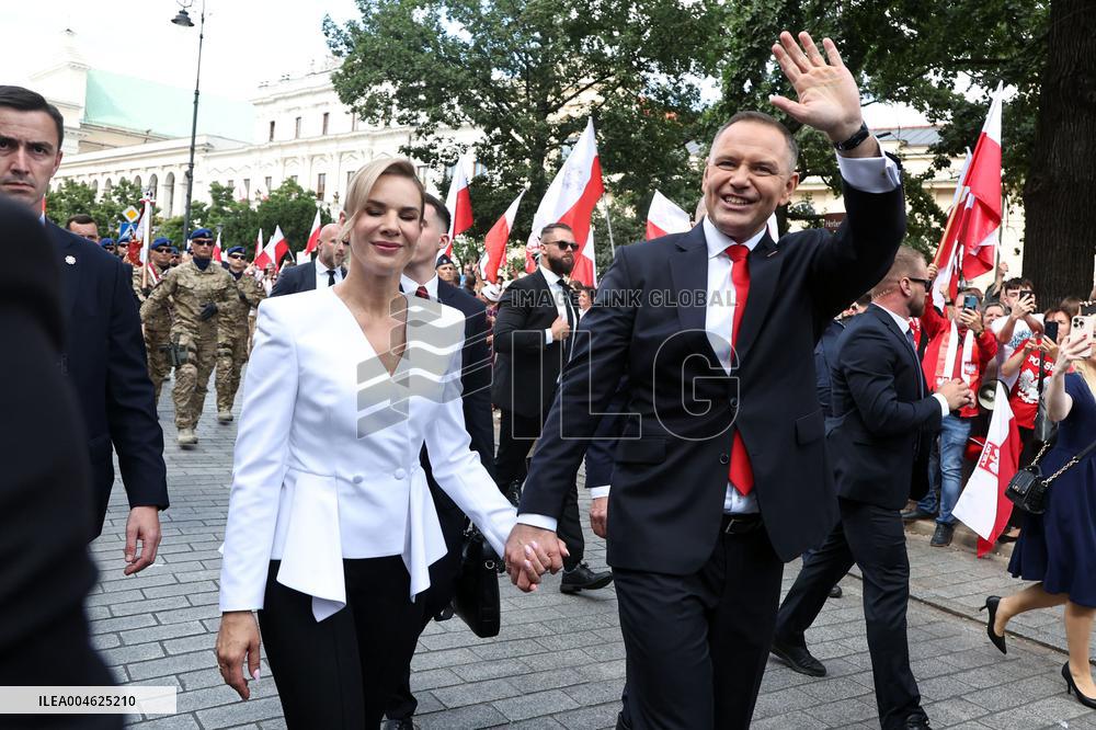 Ceremony of Swearing-In of Polish President Karol Nawrocki - Warsaw