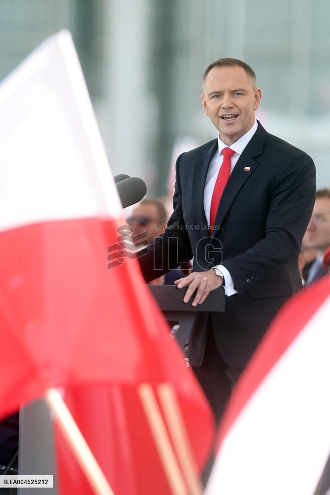 Ceremony of Swearing-In of Polish President Karol Nawrocki - Warsaw