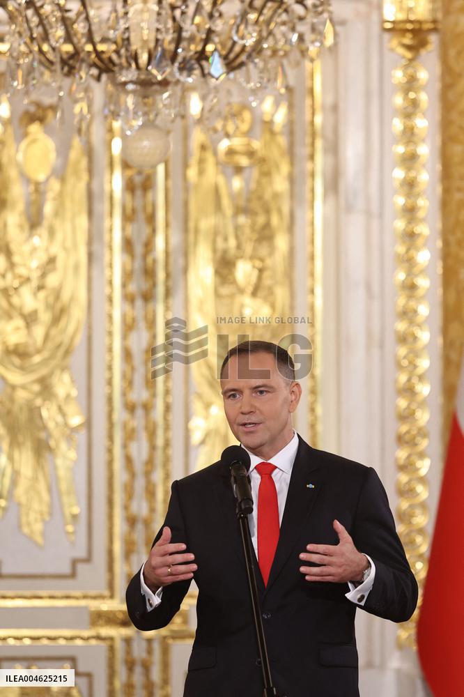 Ceremony of Swearing-In of Polish President Karol Nawrocki - Warsaw