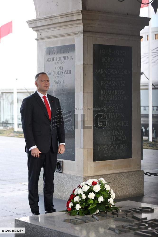 Ceremony of Swearing-In of Polish President Karol Nawrocki - Warsaw