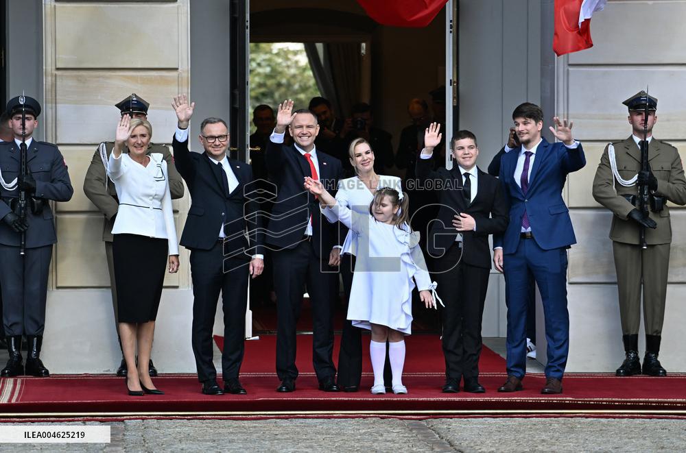 Ceremony of Swearing-In of Polish President Karol Nawrocki - Warsaw