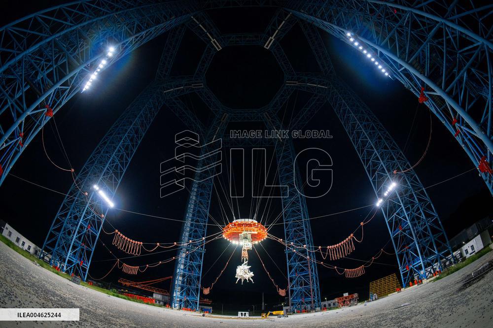 China Completes First Manned Lunar Lander Landing and Takeoff Test