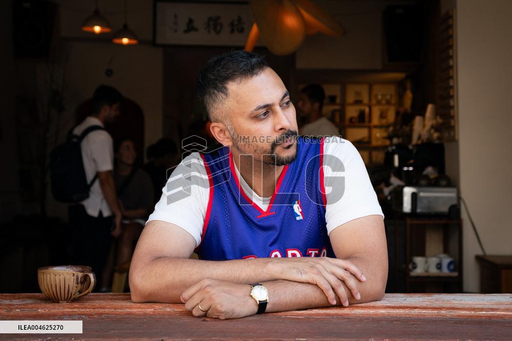 Amar Wala of Shook Film Poses in Toronto - Canada