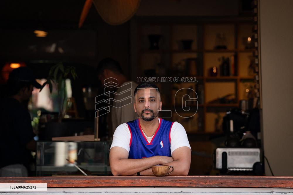 Amar Wala of Shook Film Poses in Toronto - Canada