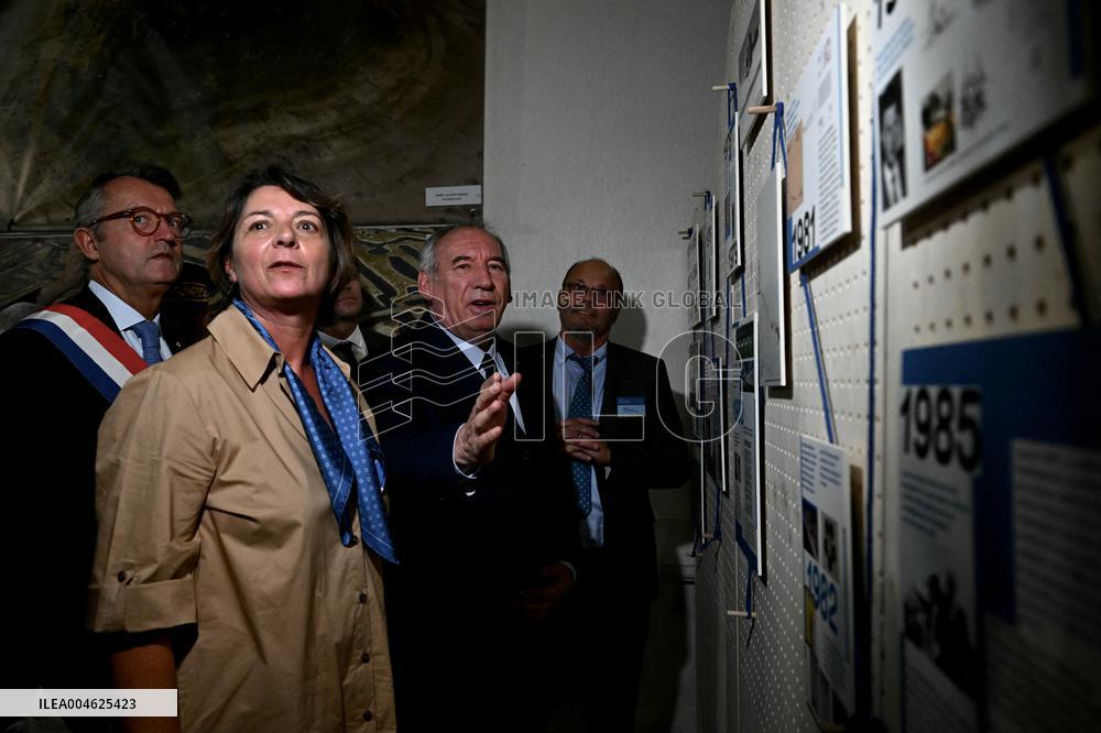 PM Bayrou on visit in Rochefort - Bela