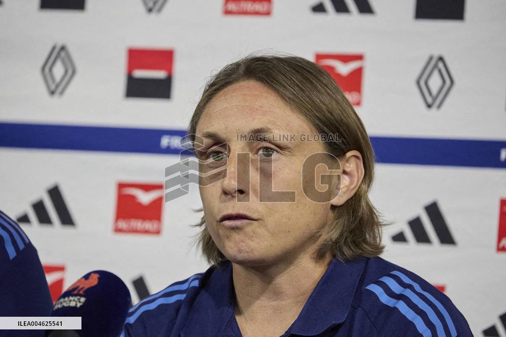 French Rugby Team Press Conference - Marcoussis