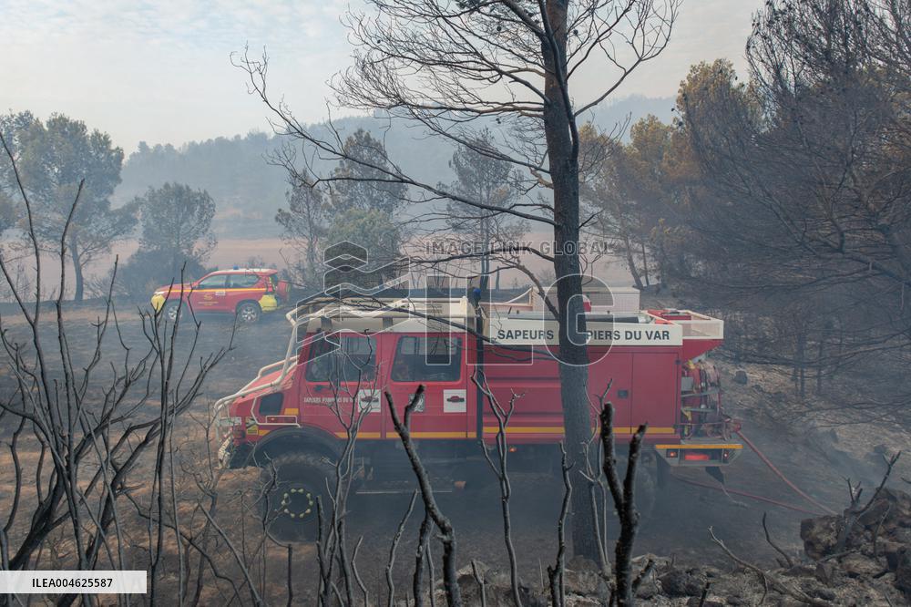 France Battles Largest Wildfire in Decades