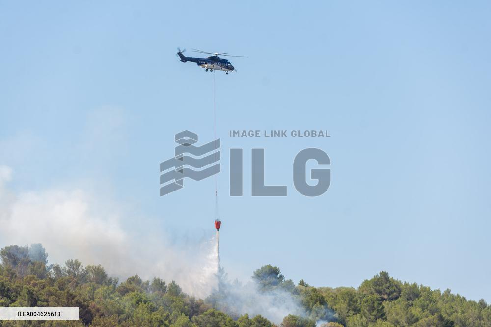 France Battles Largest Wildfire in Decades