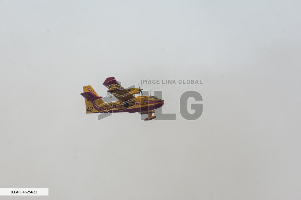 France Battles Largest Wildfire in Decades