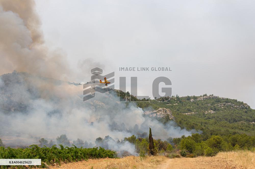 France Battles Largest Wildfire in Decades