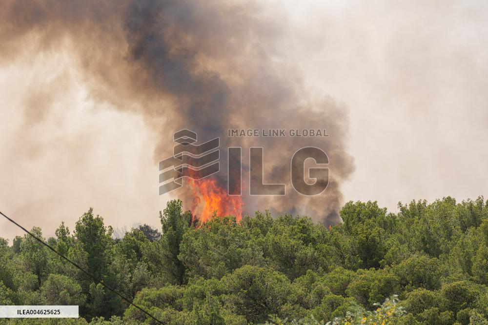 France Battles Largest Wildfire in Decades