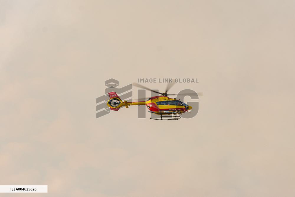 France Battles Largest Wildfire in Decades