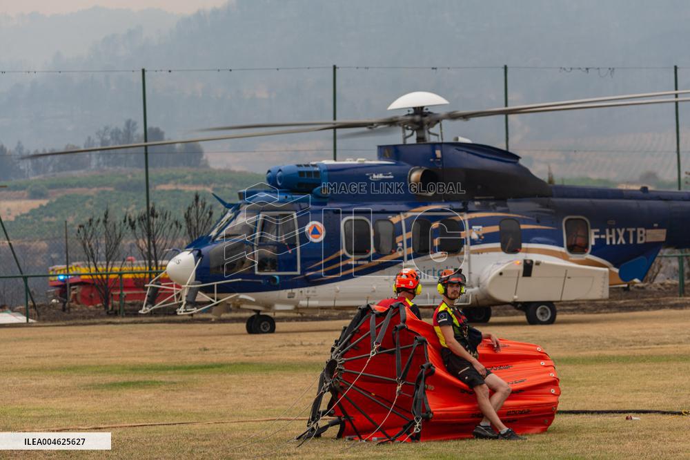France Battles Largest Wildfire in Decades