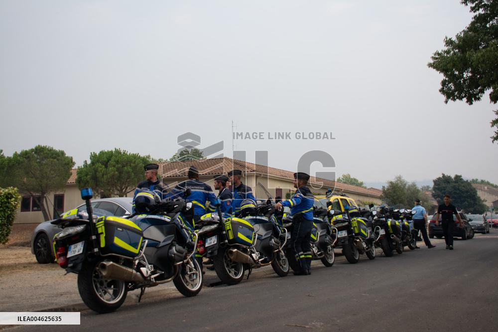 France Battles Largest Wildfire in Decades