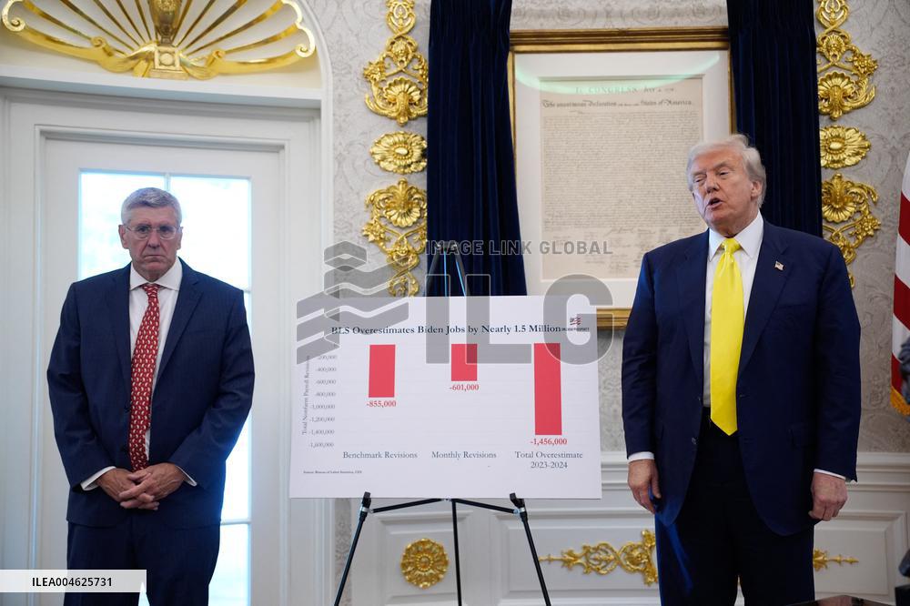 Donald Trump Delivers A Major Announcement On Economy - Washington