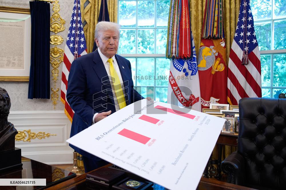 Donald Trump Delivers A Major Announcement On Economy - Washington