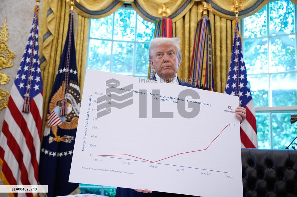 Donald Trump Delivers A Major Announcement On Economy - Washington