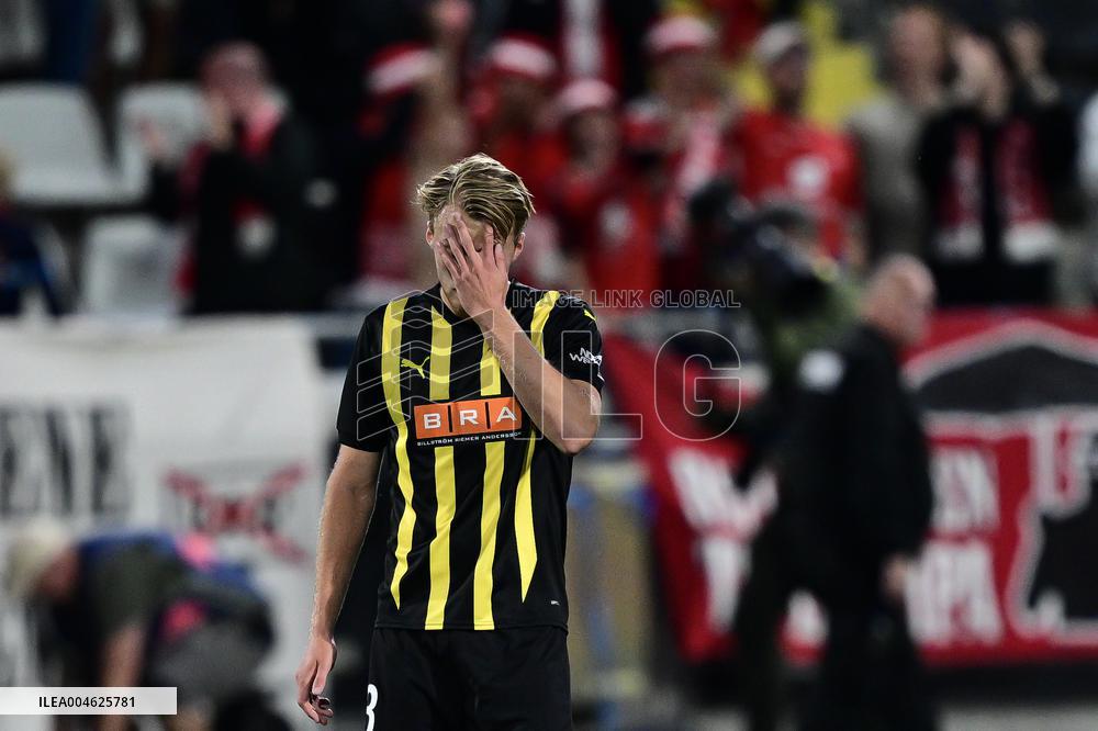 QUALIFYING  EUROPA LEAGUE QUALIFYING HÄCKEN-BRANN