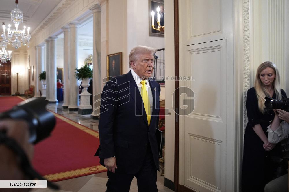 Donald Trump at the Purple Heart event - Washington