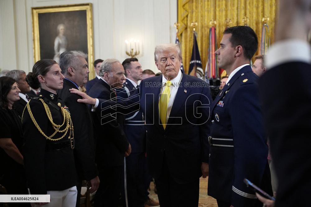 Donald Trump at the Purple Heart event - Washington