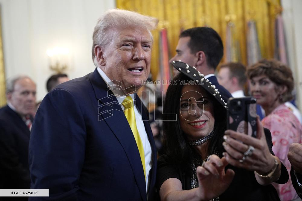 Donald Trump at the Purple Heart event - Washington