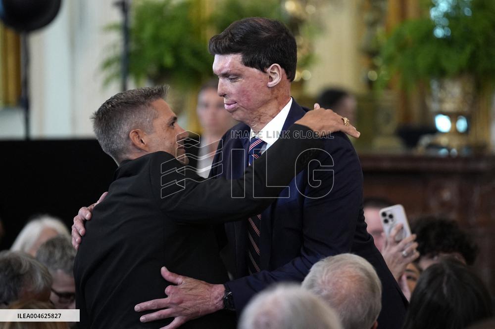 Donald Trump at the Purple Heart event - Washington