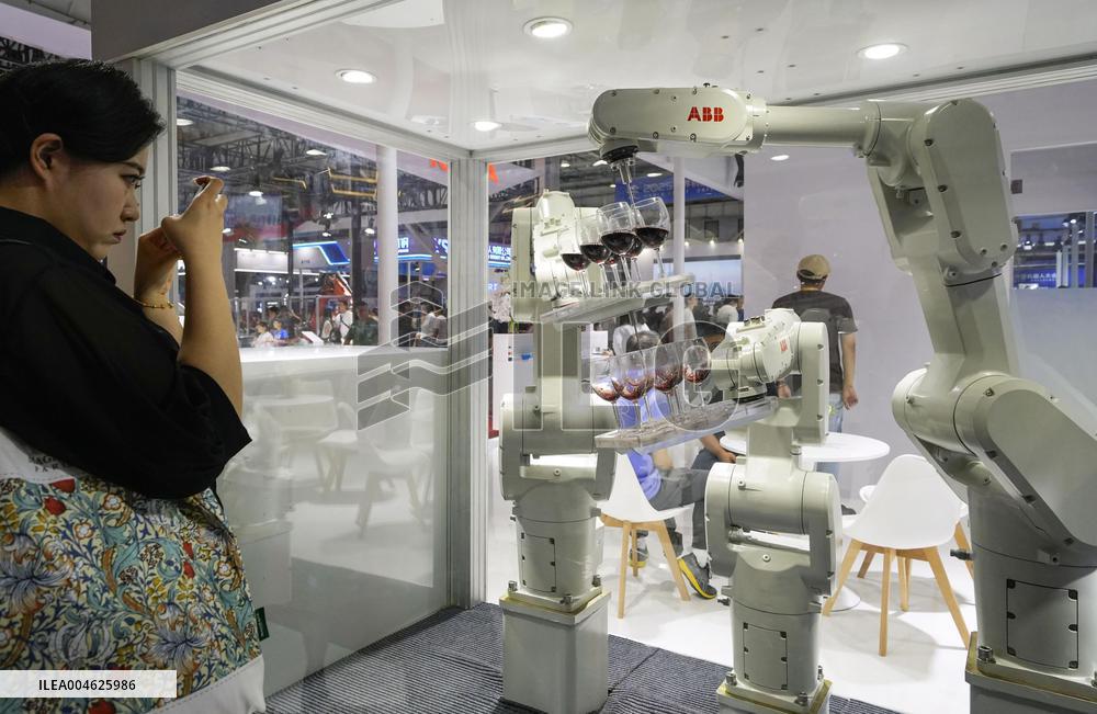 Robot conference in Beijing