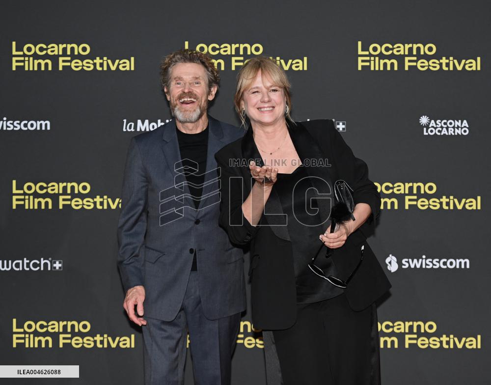 Willem Dafoe at Swiss Locarno Film Festival 2025 - Switzerland