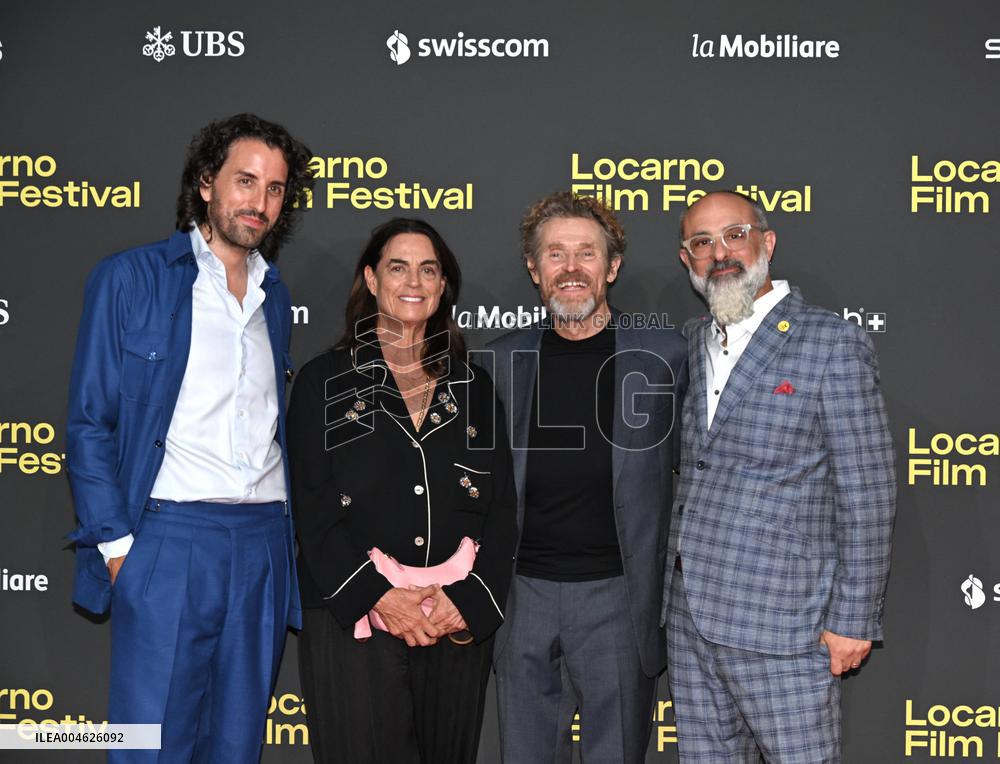 Willem Dafoe at Swiss Locarno Film Festival 2025 - Switzerland