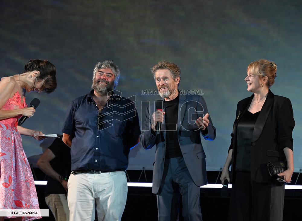 Willem Dafoe at Swiss Locarno Film Festival 2025 - Switzerland