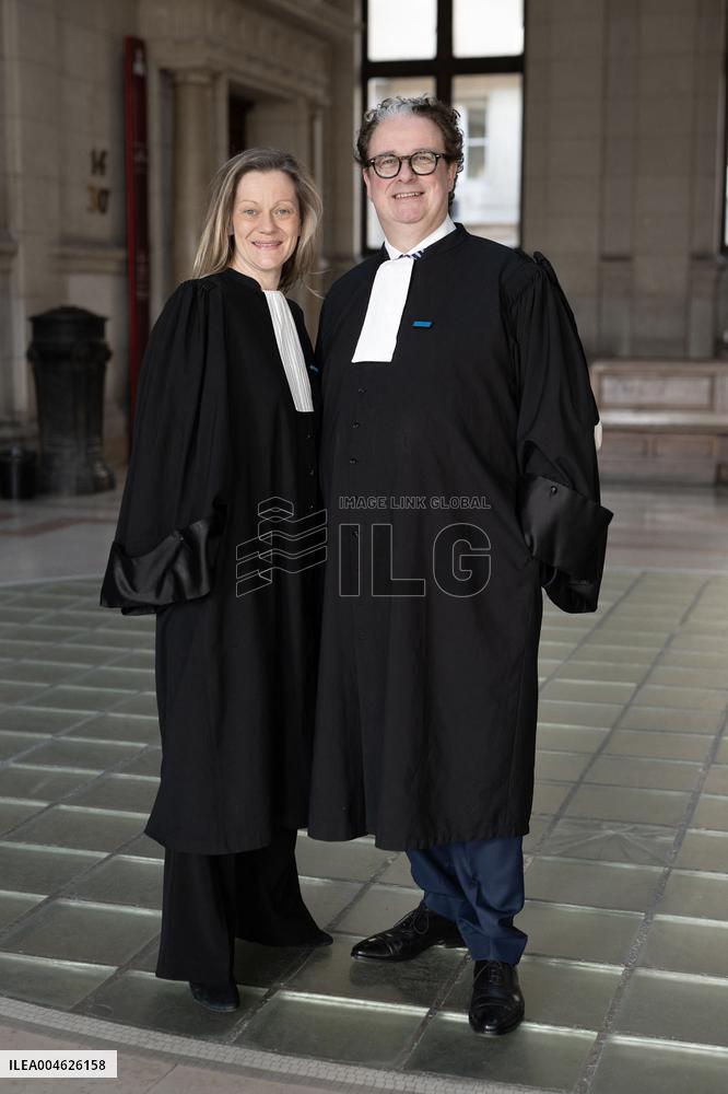 Lawyers Louis Degos and Catherine Denoit-Benteux - Paris