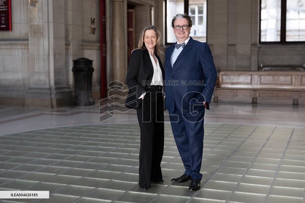 Lawyers Louis Degos and Catherine Denoit-Benteux - Paris