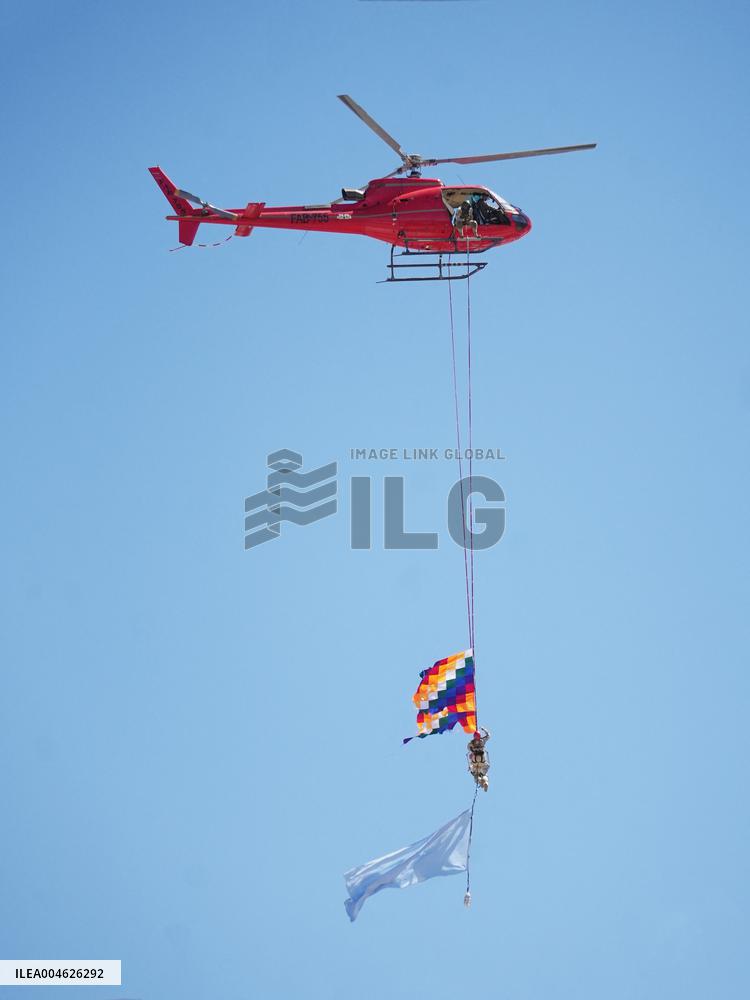 Commemoration of Bolivia Armed Forces Day - Sucre