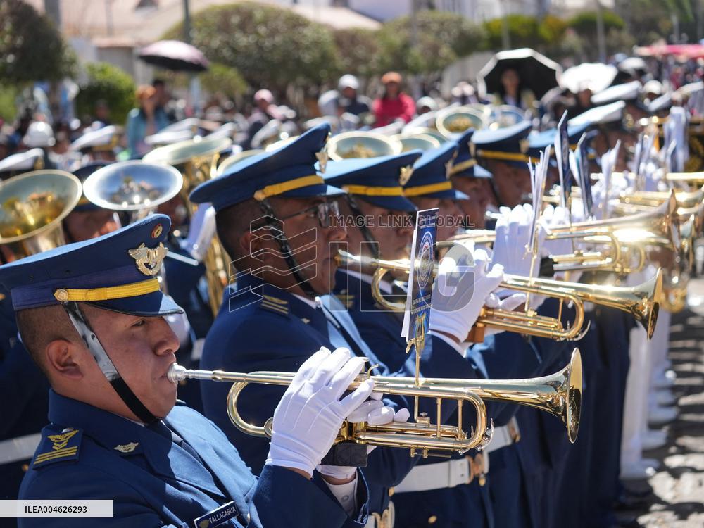 Commemoration of Bolivia Armed Forces Day - Sucre