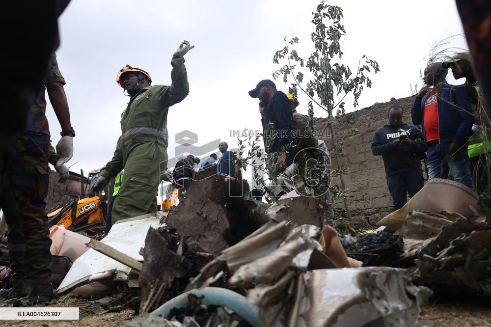 Nairobi Plane Crash Incident - Kenya