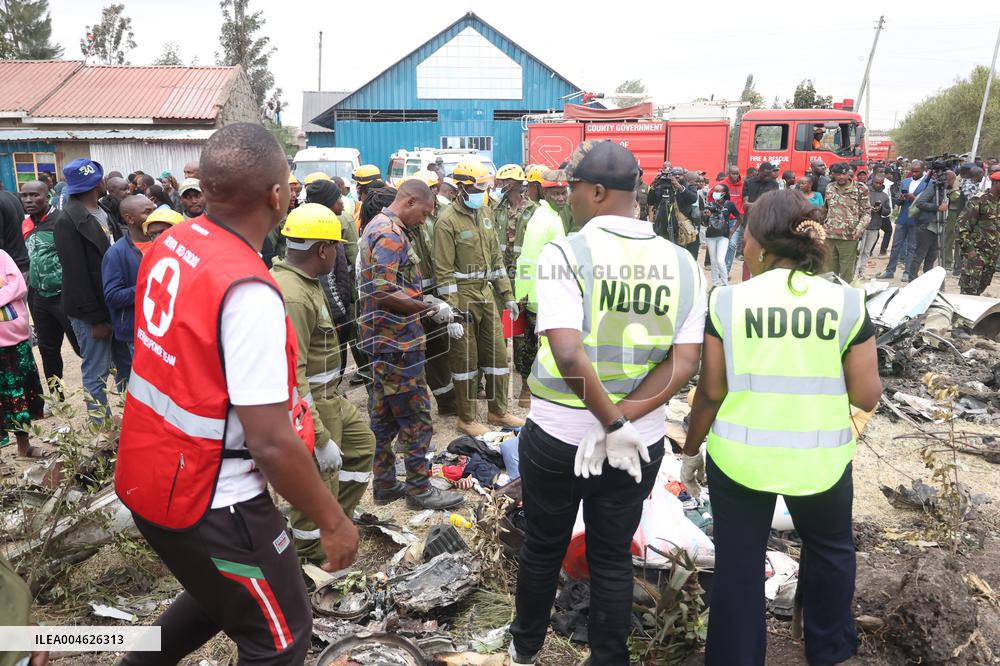Nairobi Plane Crash Incident - Kenya