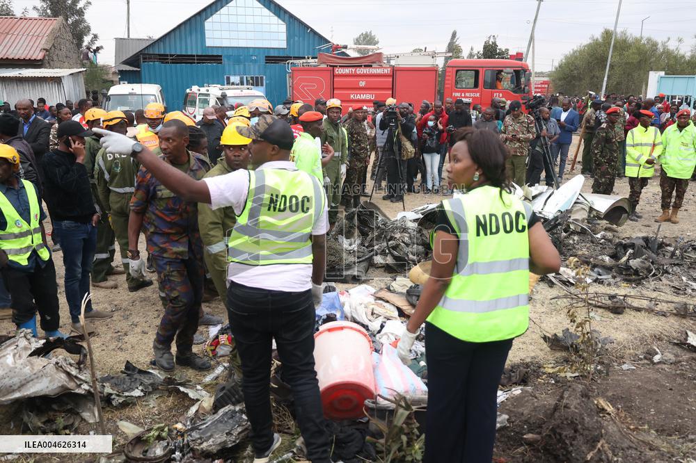 Nairobi Plane Crash Incident - Kenya