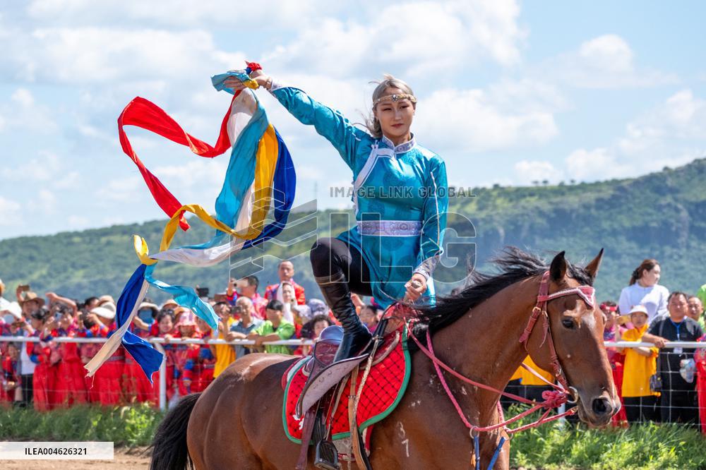 Nadam Fair in Inner Mongolia's Hinggan League