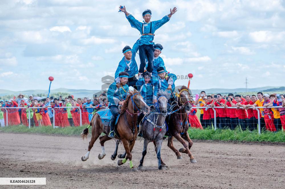 Nadam Fair in Inner Mongolia's Hinggan League
