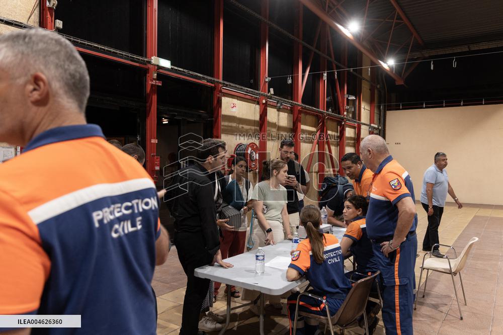 Forest Fire Burns 13000 Hectares - France