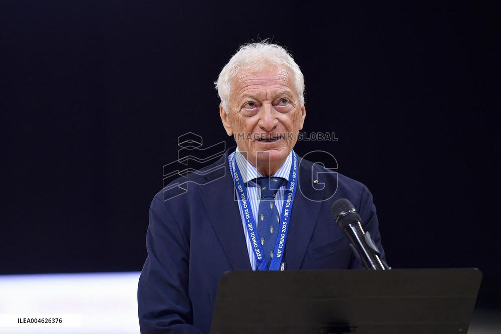 ALTRO - Eventi - CONI President Luciano Buonfiglio at the World Baton Twirling Championship