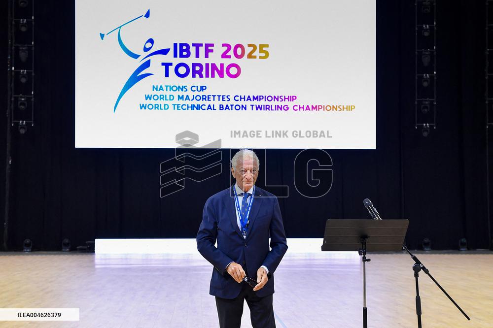 ALTRO - Eventi - CONI President Luciano Buonfiglio at the World Baton Twirling Championship