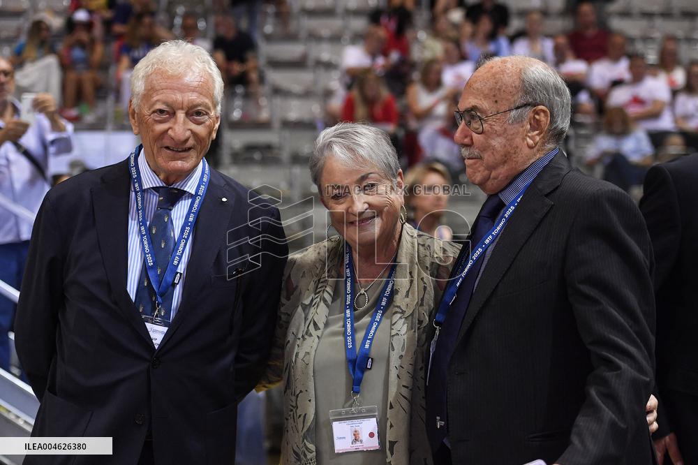ALTRO - Eventi - CONI President Luciano Buonfiglio at the World Baton Twirling Championship