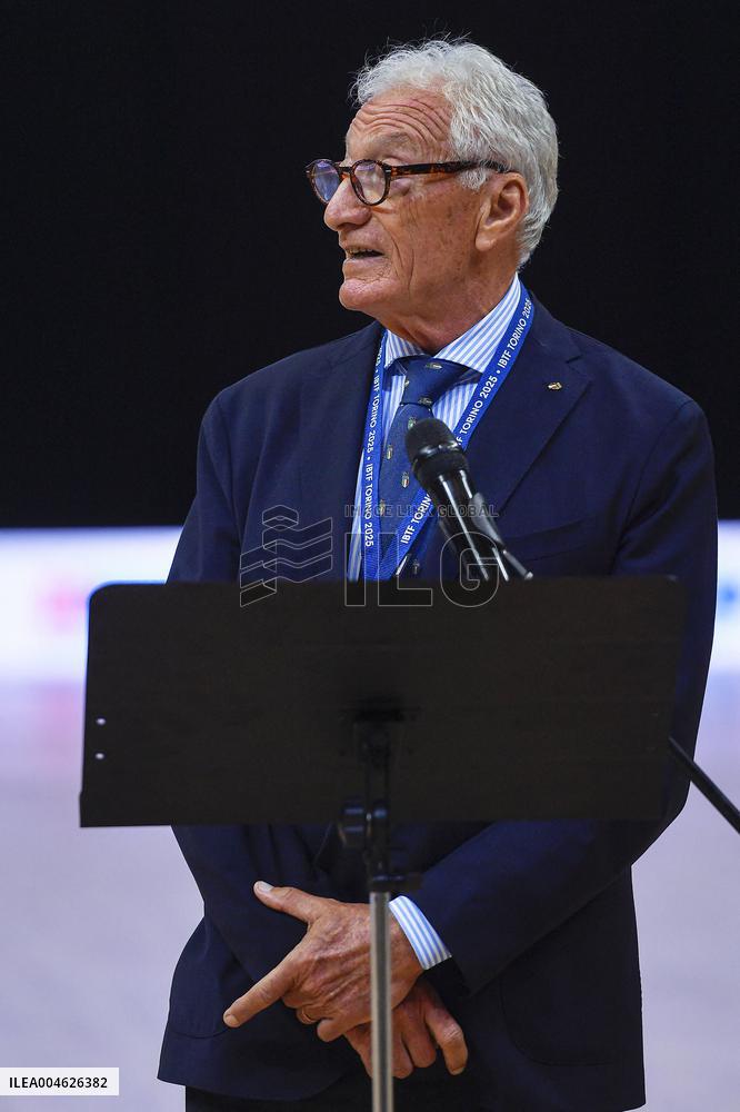 ALTRO - Eventi - CONI President Luciano Buonfiglio at the World Baton Twirling Championship