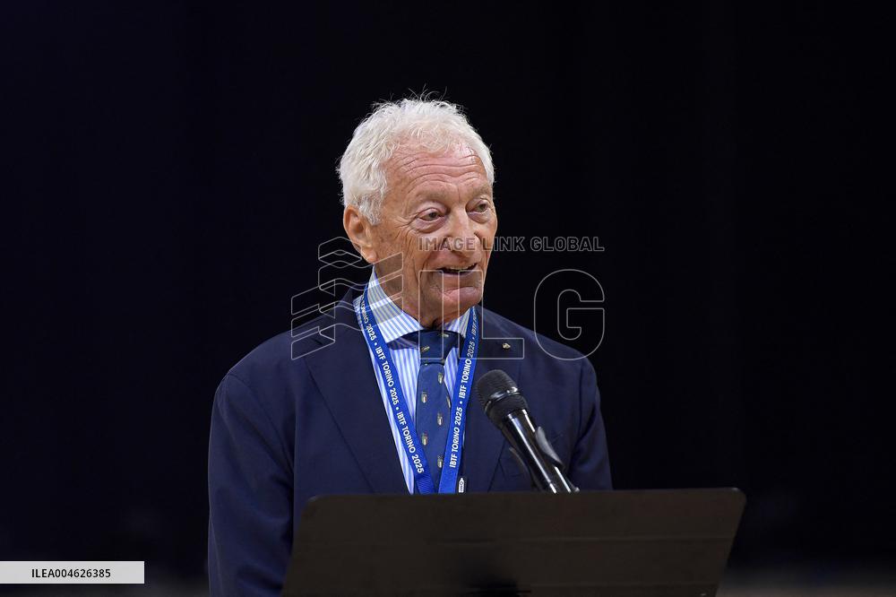 ALTRO - Eventi - CONI President Luciano Buonfiglio at the World Baton Twirling Championship