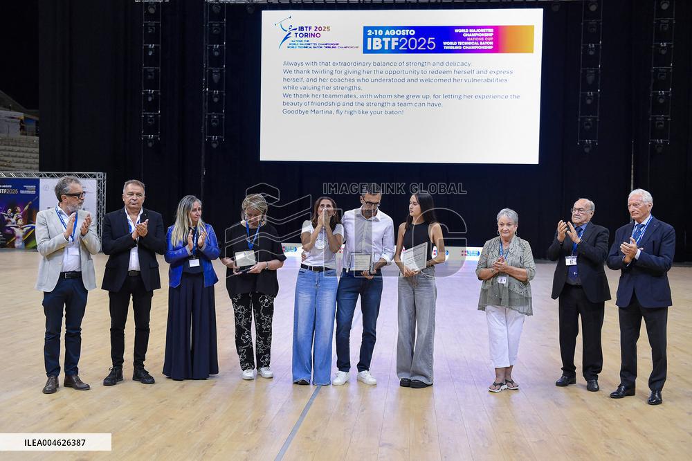 ALTRO - Eventi - CONI President Luciano Buonfiglio at the World Baton Twirling Championship